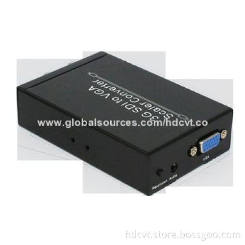 3G SDI to VGA Scaler Converter with Auto Video Mode Detection (3G/HD/SD)